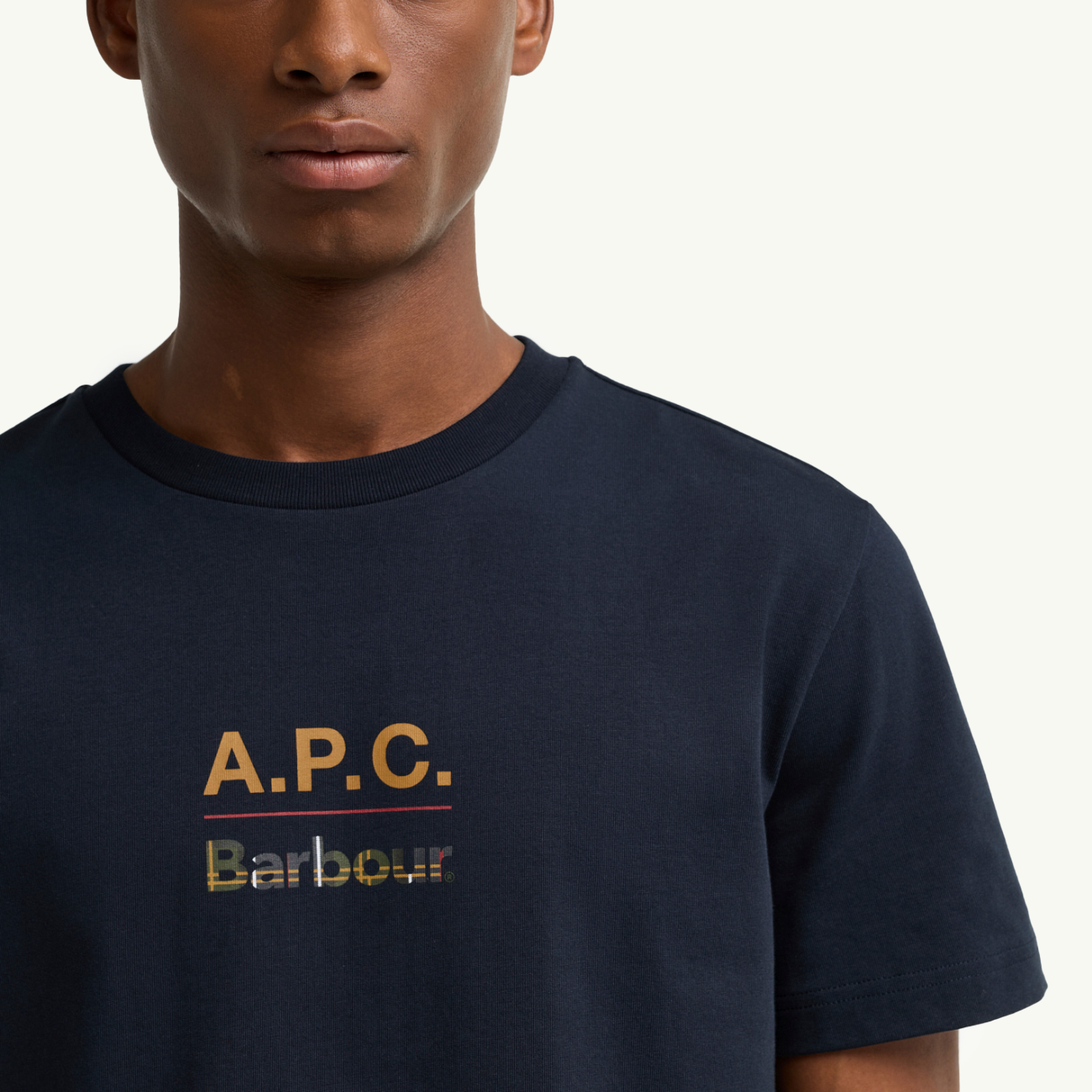 Barbour x A.P.C. T-Shirt - Dark Navy