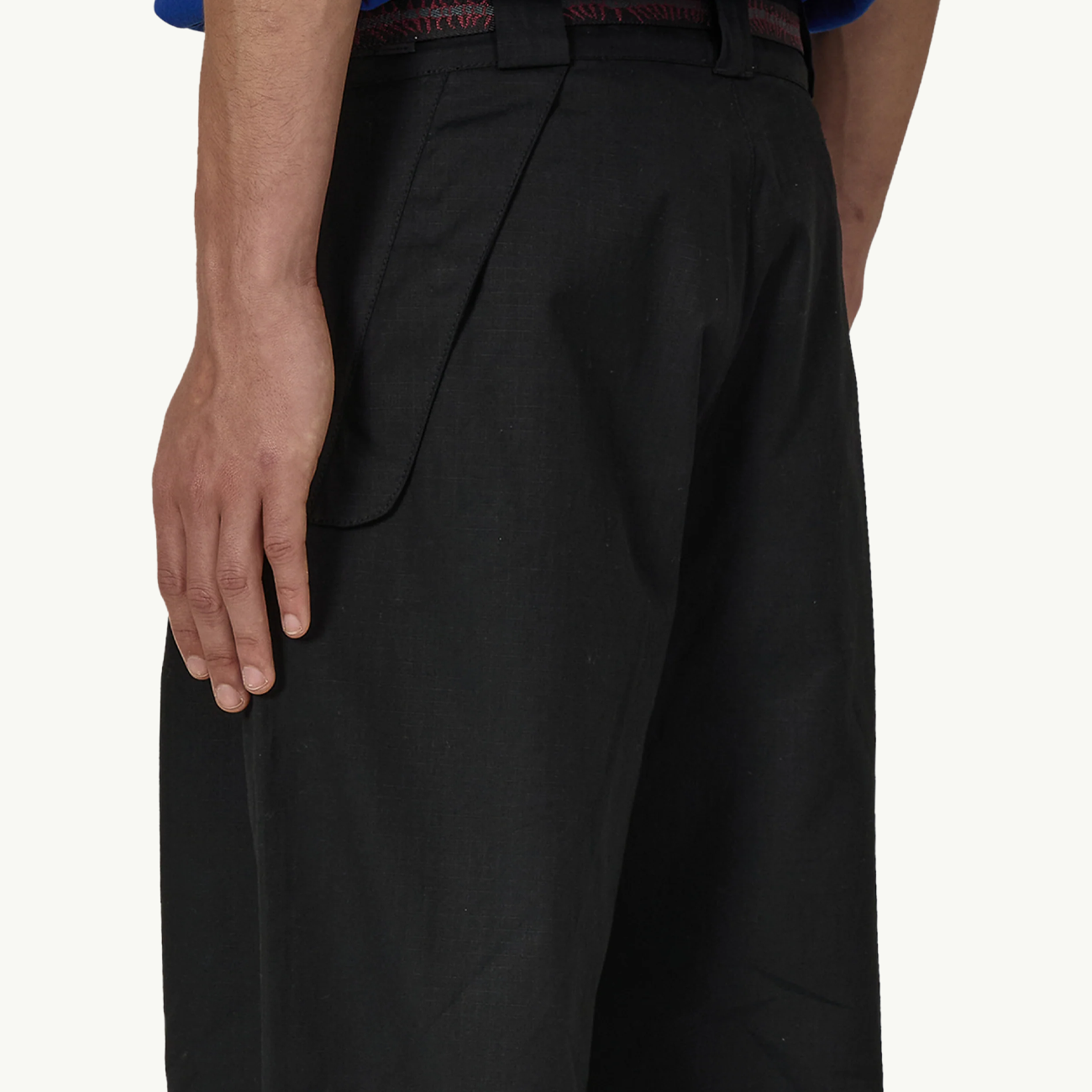 Centipede Buckle Chino Pant - Black