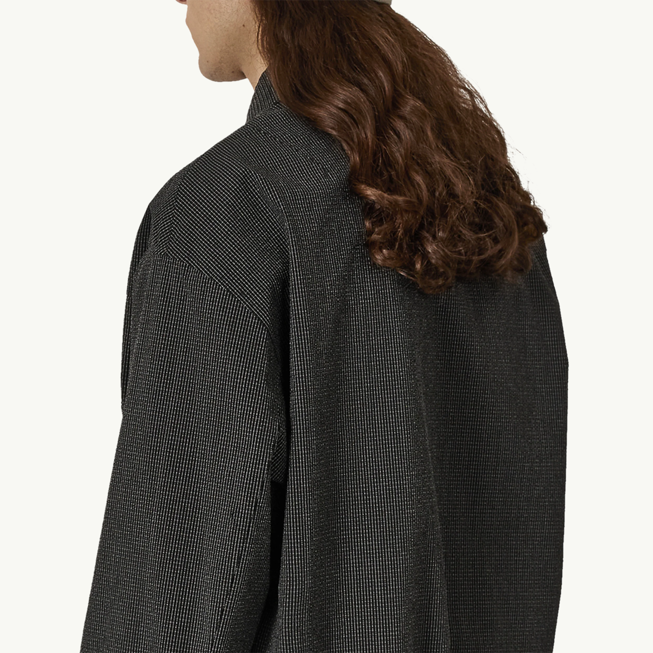 Lamon Reinforced Technical Zip Up Shirt - Black