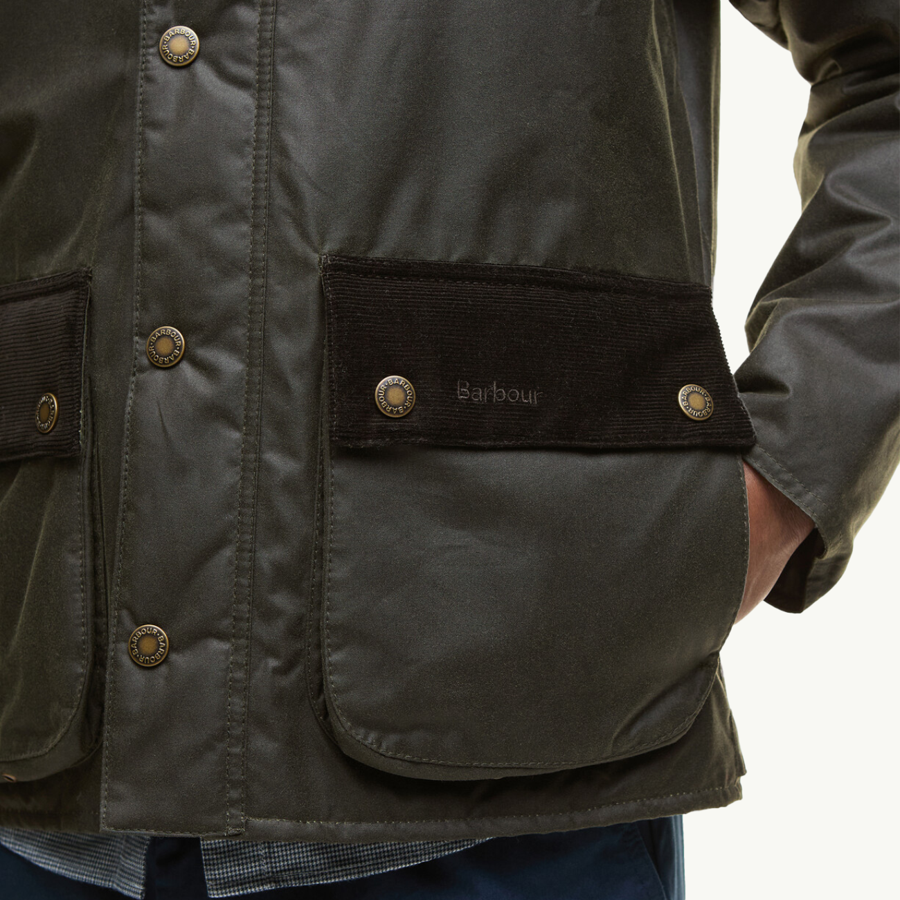 Cordhill Wax Jacket - Archive Olive