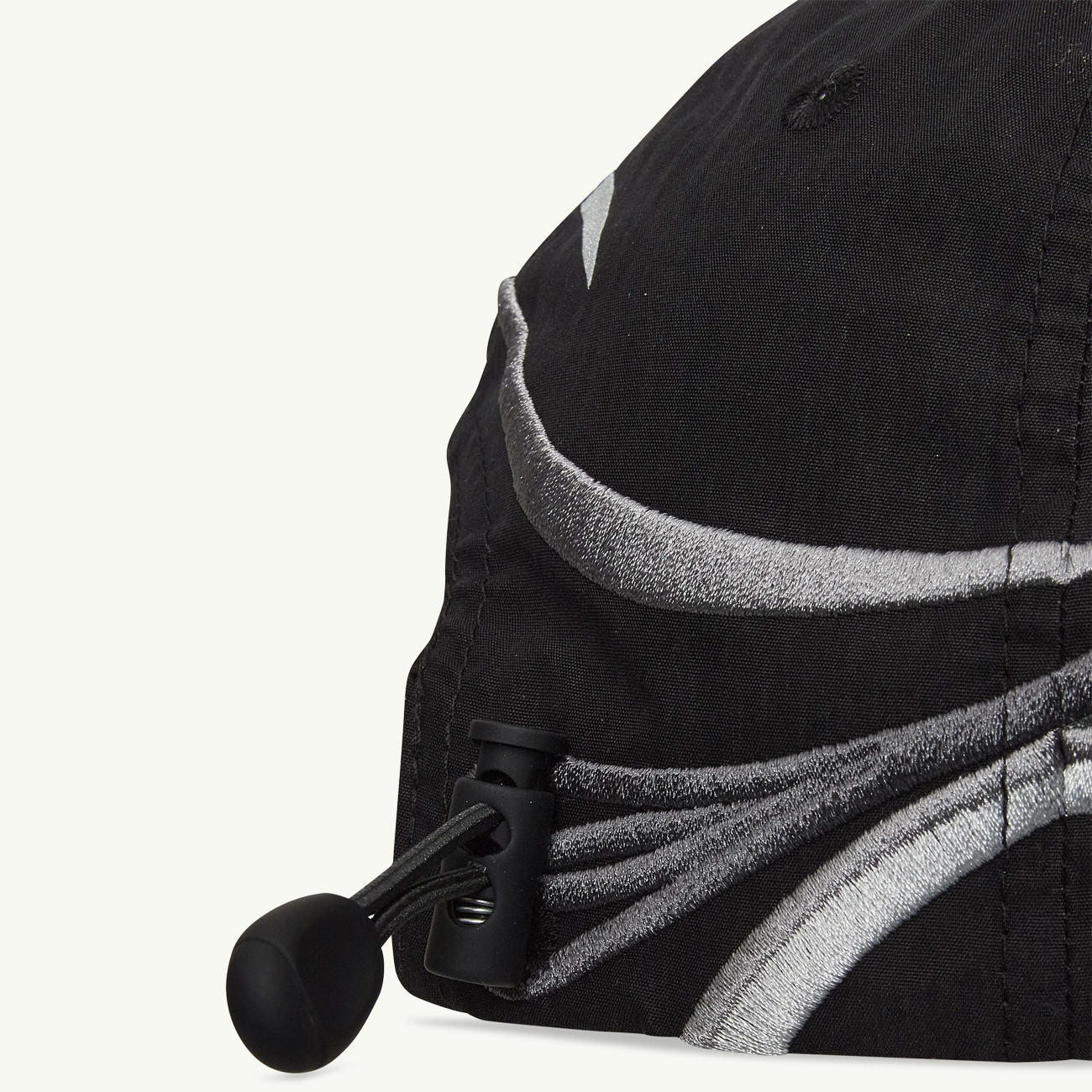 Pursuit 6 Panel Cap - Black