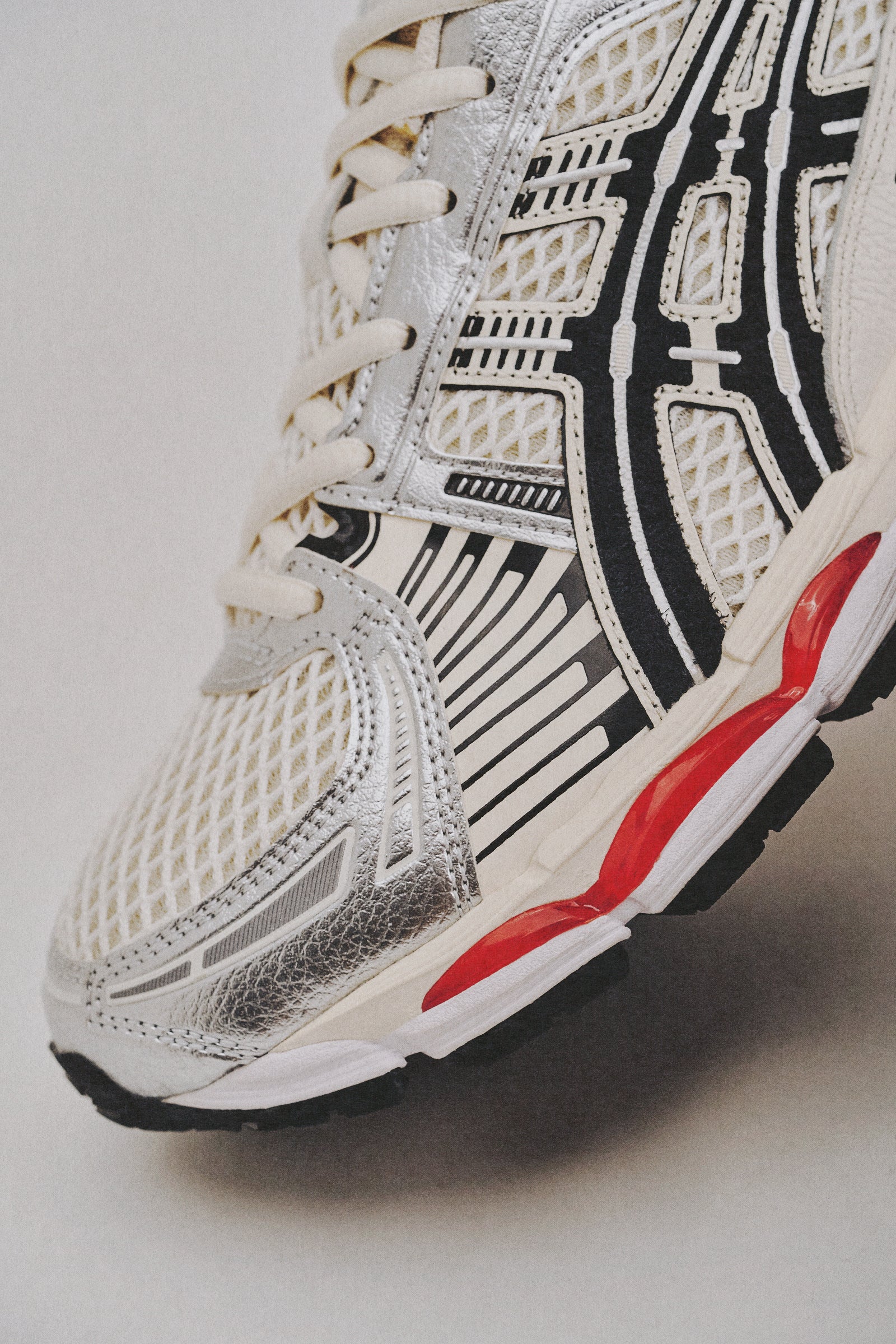 Lapstone & Hammer x Gel-Kayano 12.1 - Cream/Pure Silver