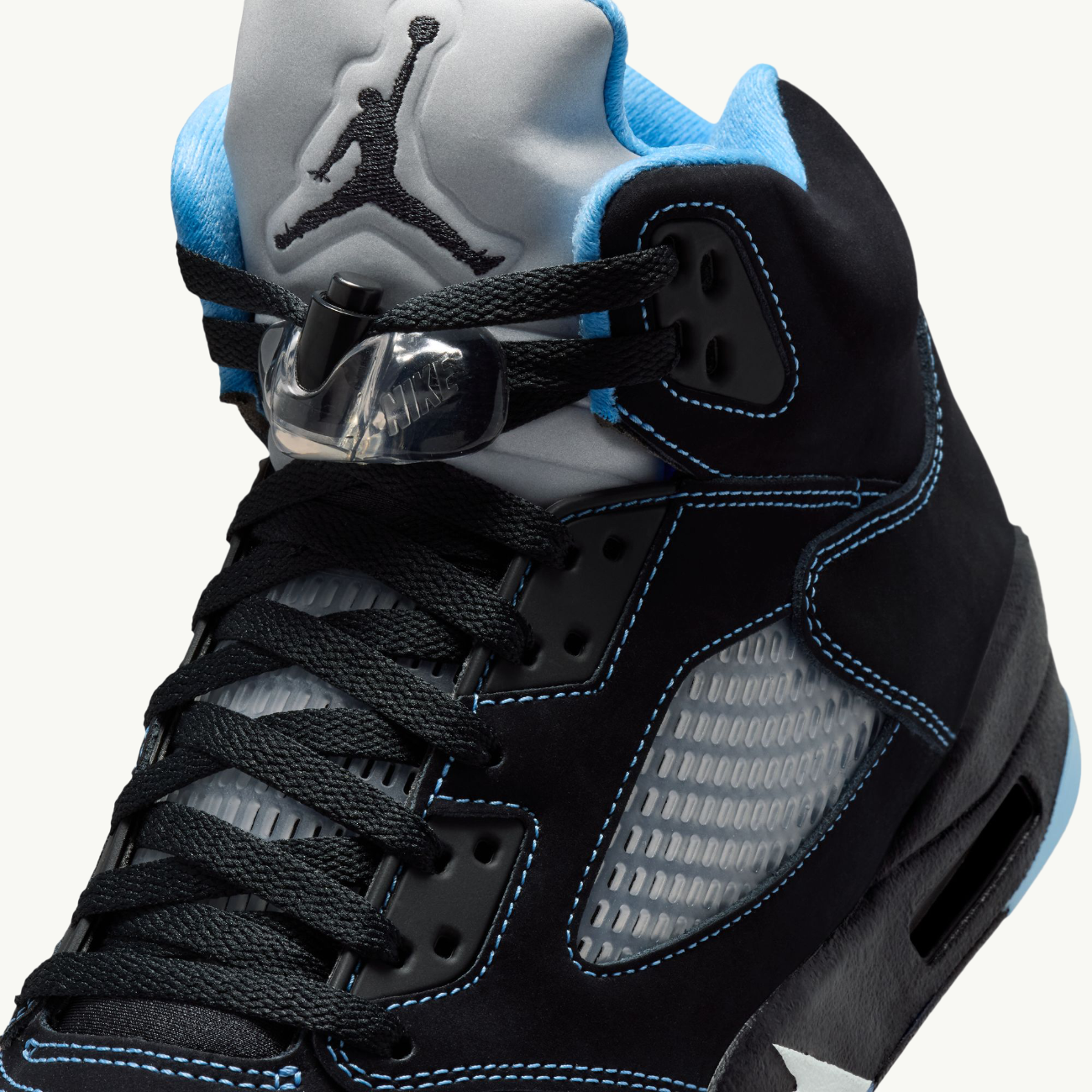 Air Jordan 5 Retro - Black/University Blue