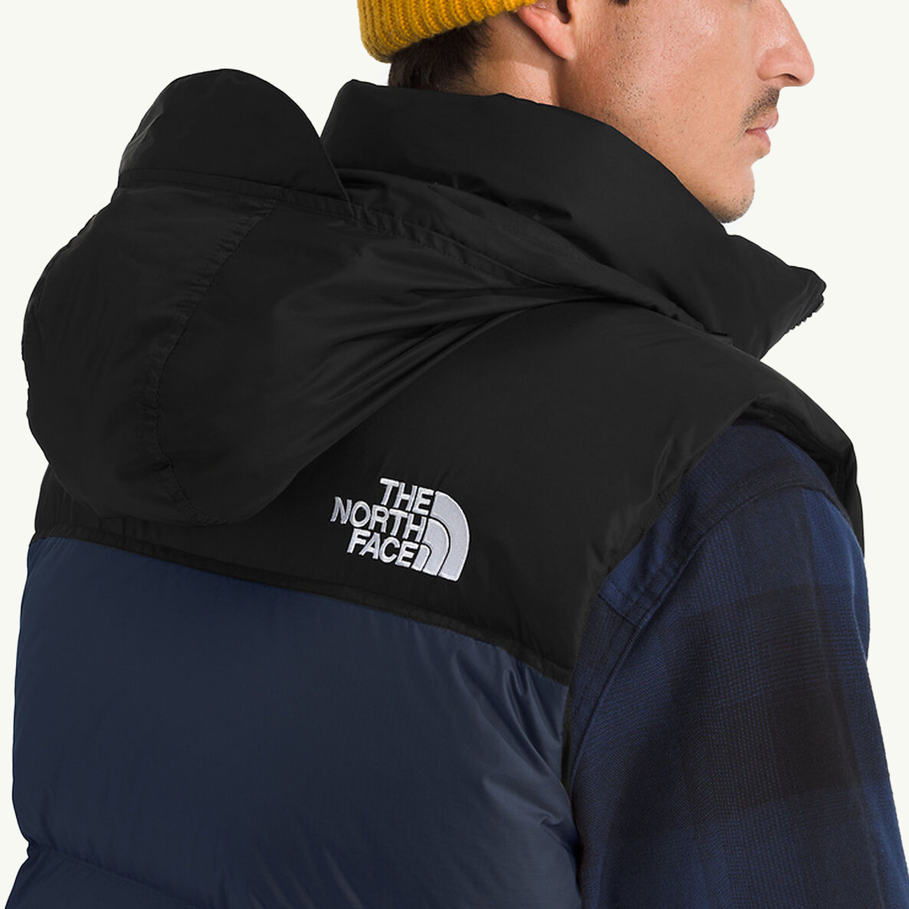 96 Retro Nuptse Vest - Summit Navy/TNF Black