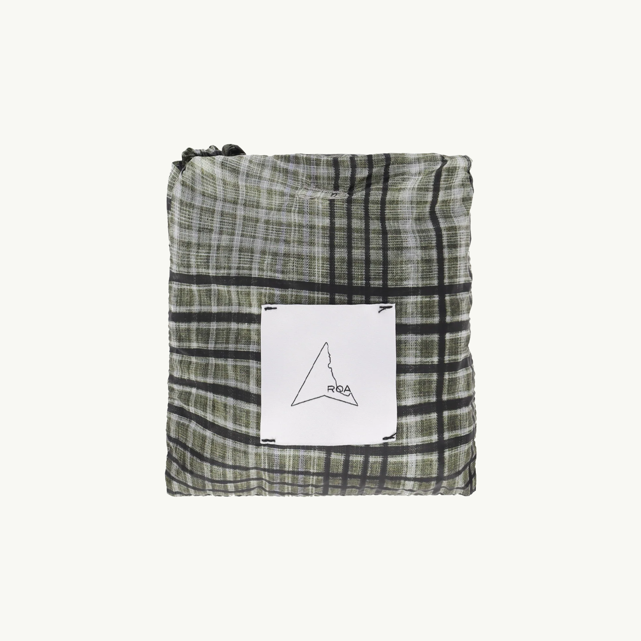 Laki Packable Knot Bag - Black/Green