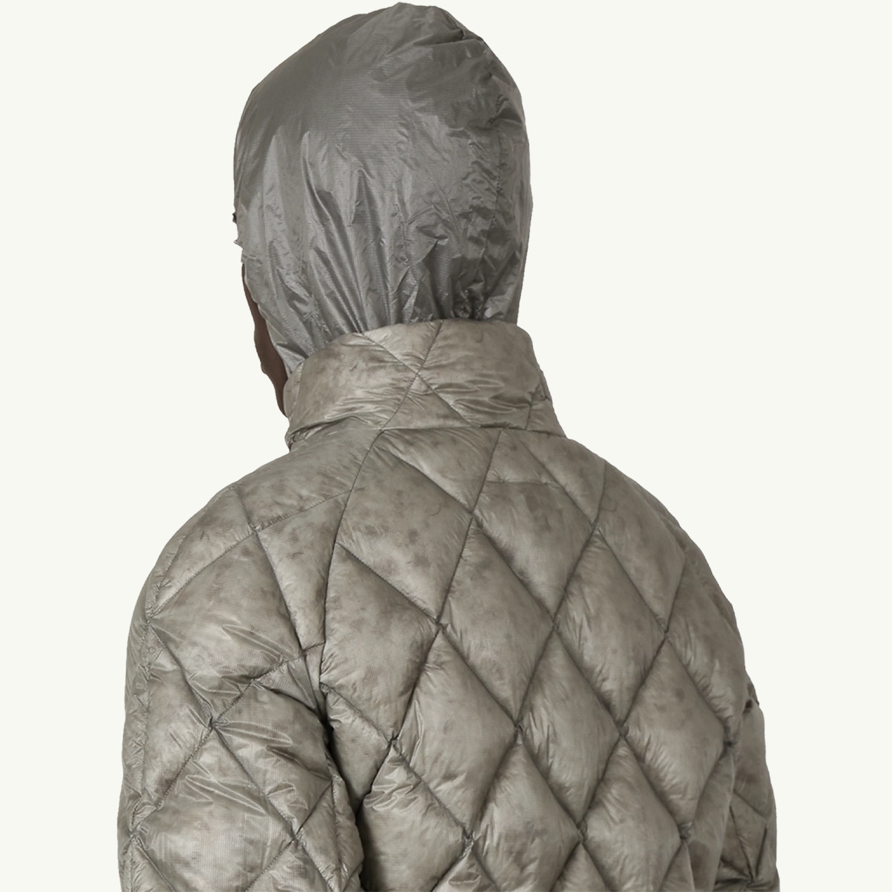 Nuna 800 Fill Power Hooded Down Jacket - Silver