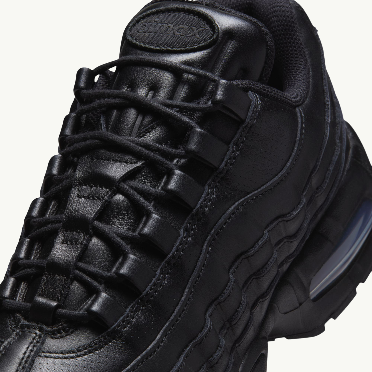 Air Max 95 Big Bubble - Black Leather