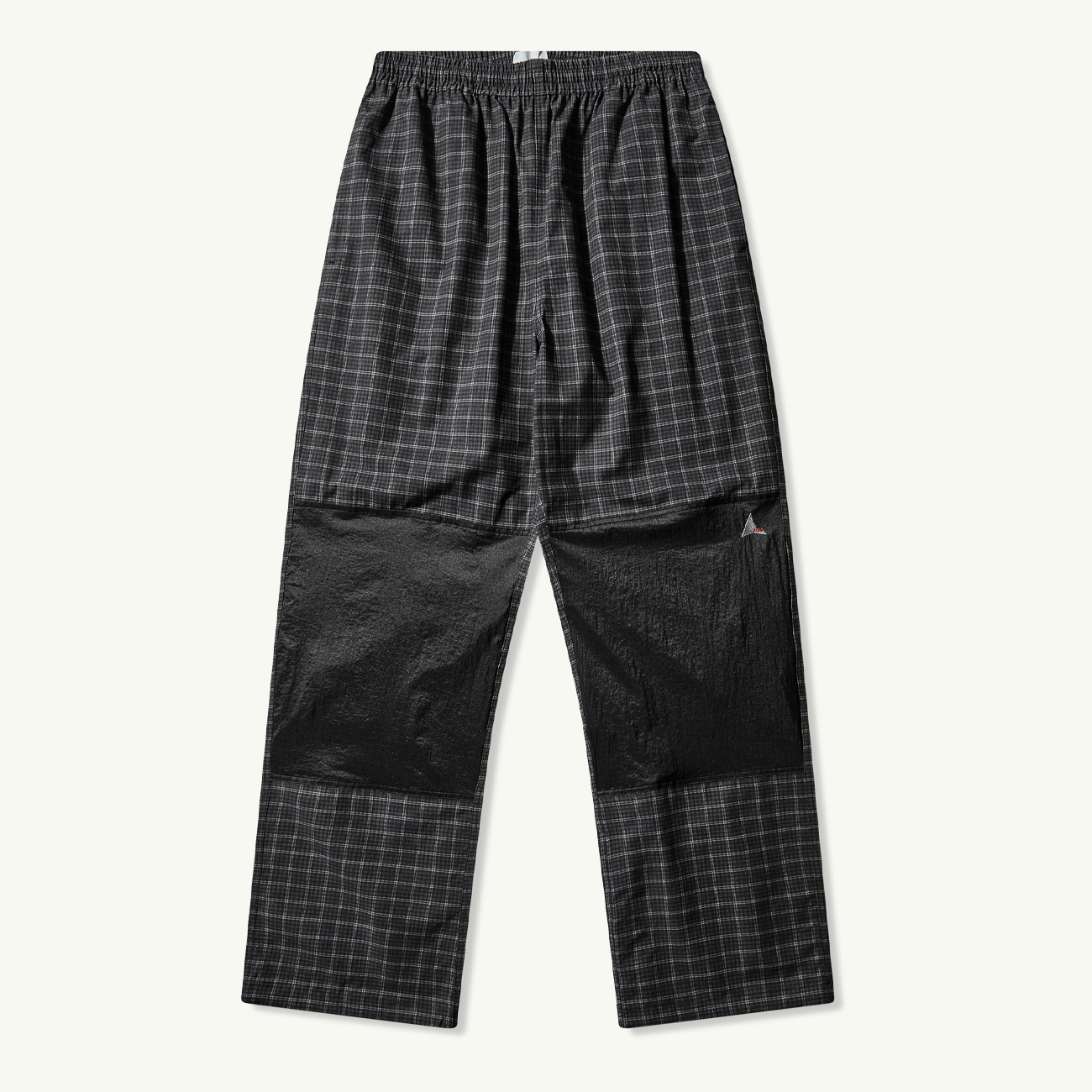 Aair Floweave Printed Check Pants - Anthracite