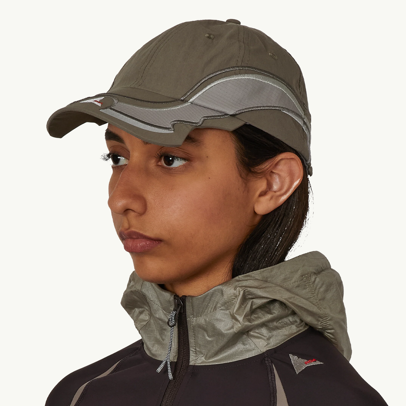 Pursuit 6 Panel Cap - Grey