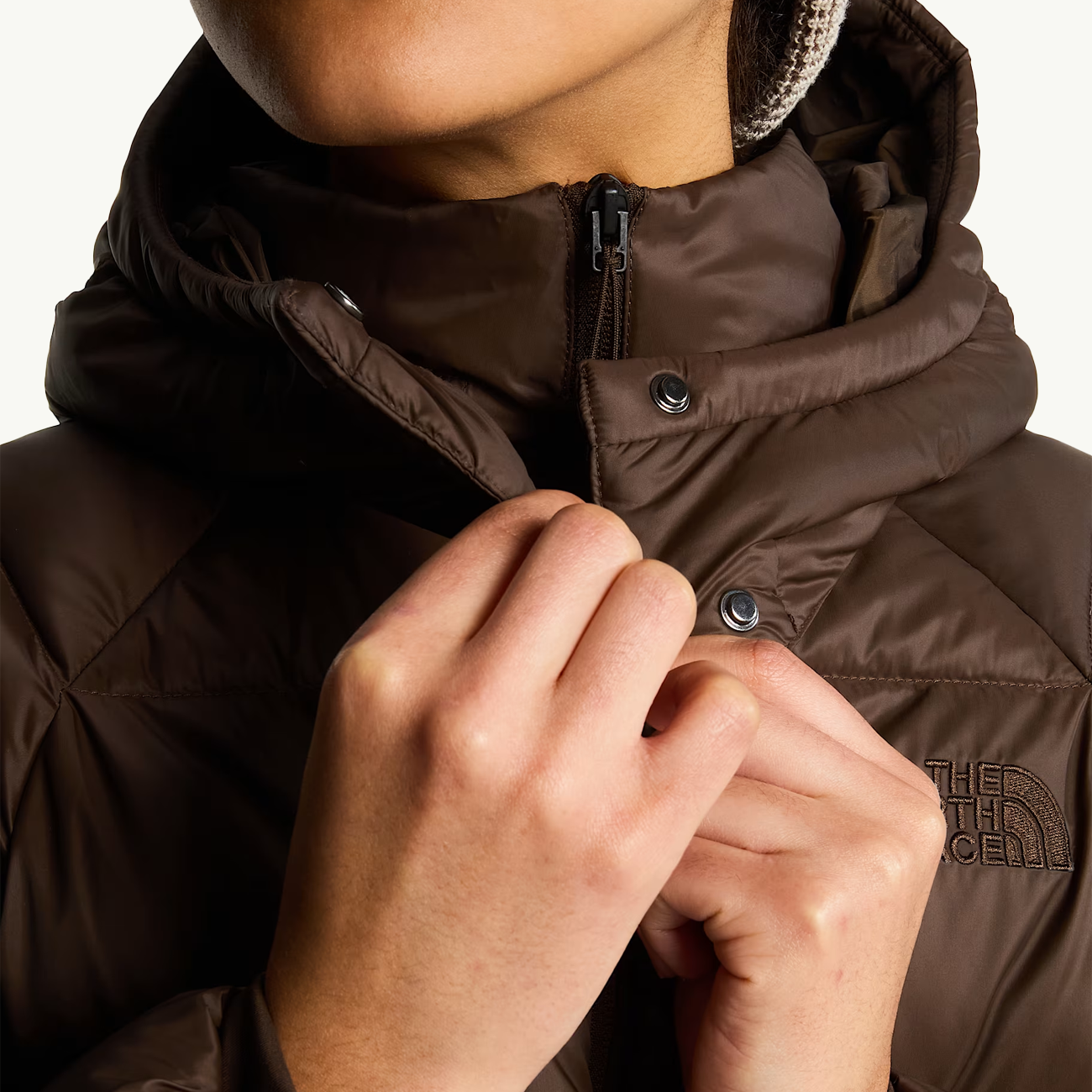 Women’s Hydrenalite City Down Hooded Jacket - Dark Chestnut