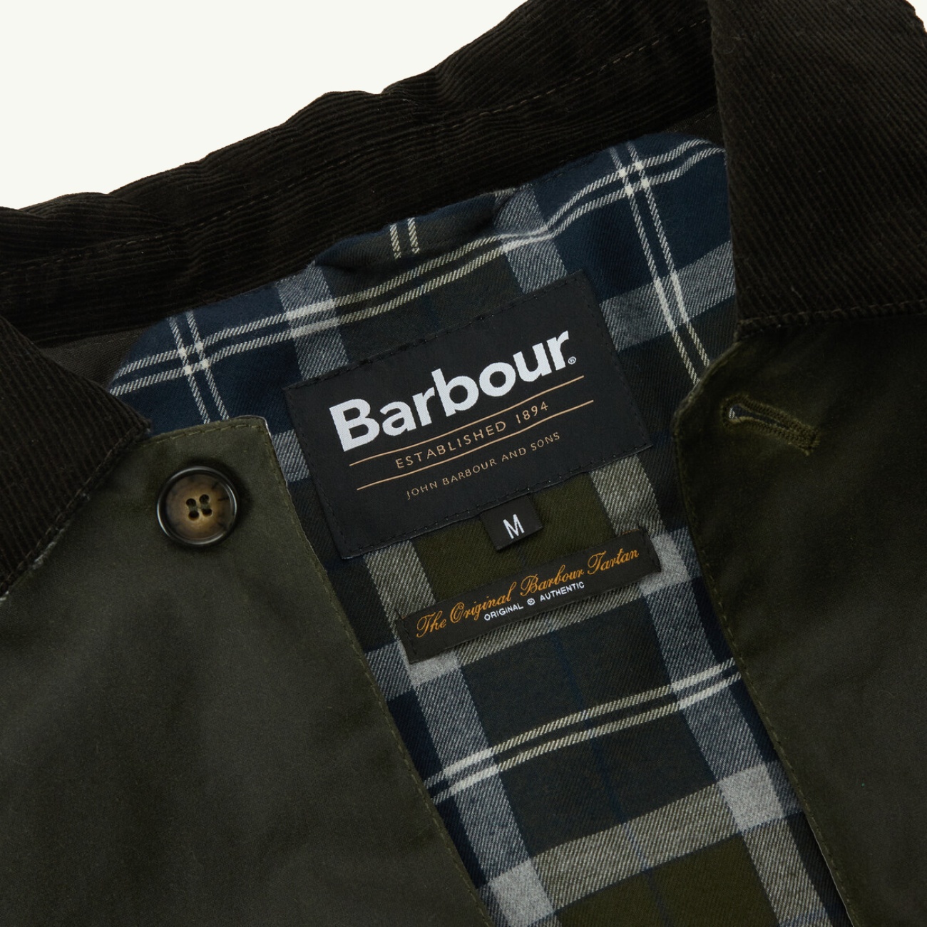 Short Lorden Wax Mac - Olive