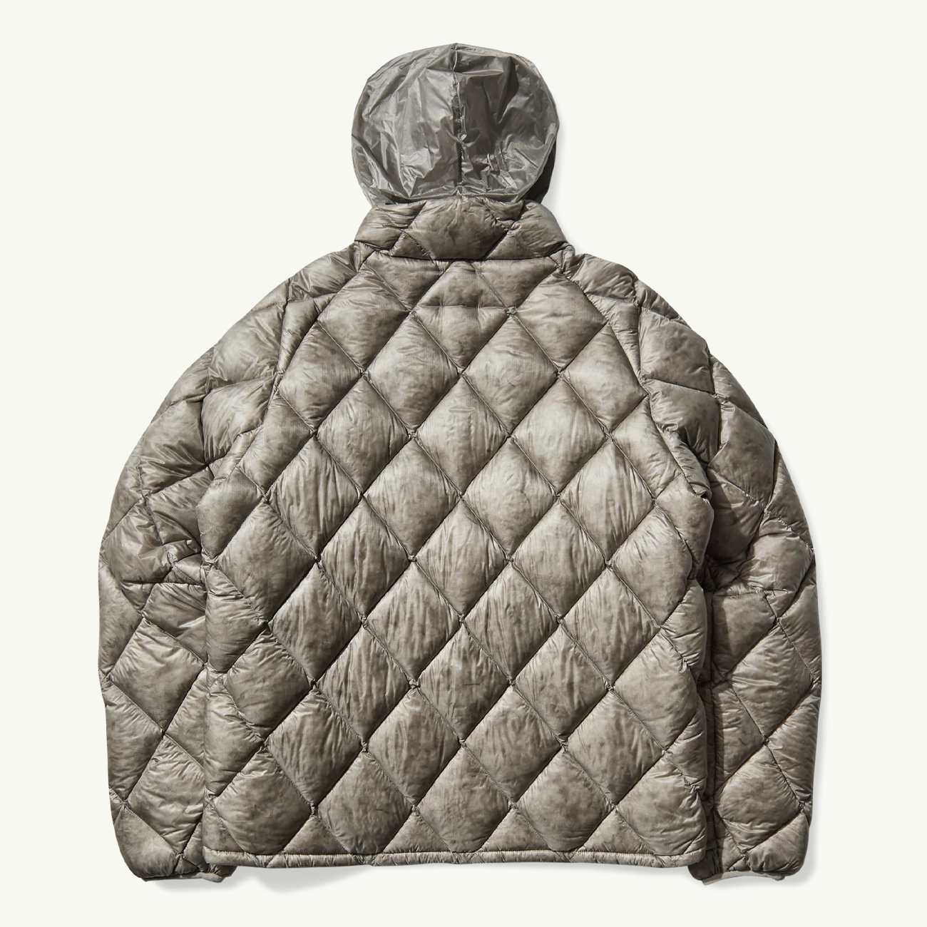 Nuna 800 Fill Power Hooded Down Jacket - Silver
