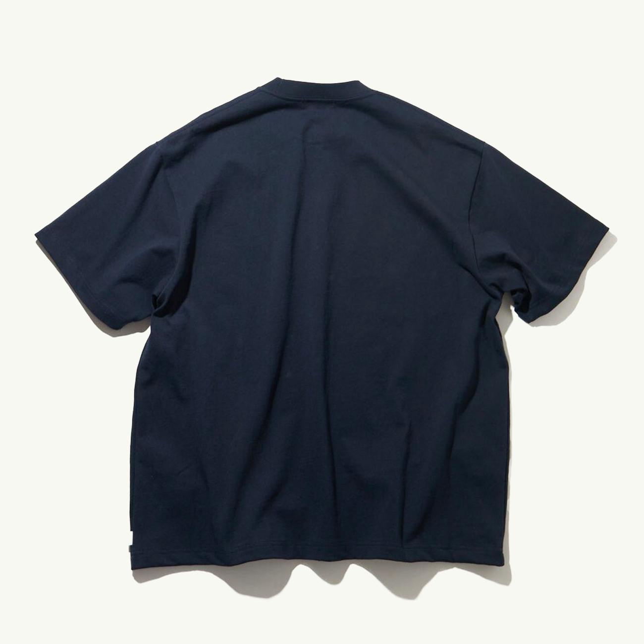 Arch Logo Piece Dyed Tee - Navy