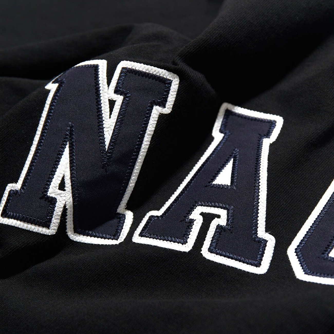 Arch Logo Piece Dyed Tee - Black