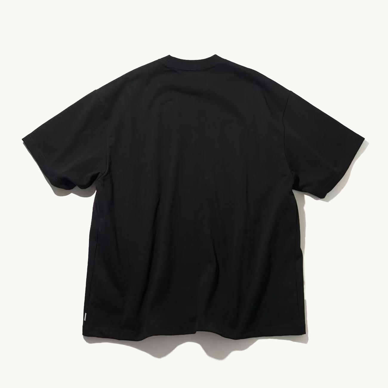 Arch Logo Piece Dyed Tee - Black