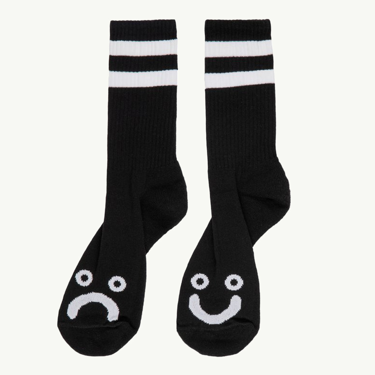 Happy Sad Socks - Black