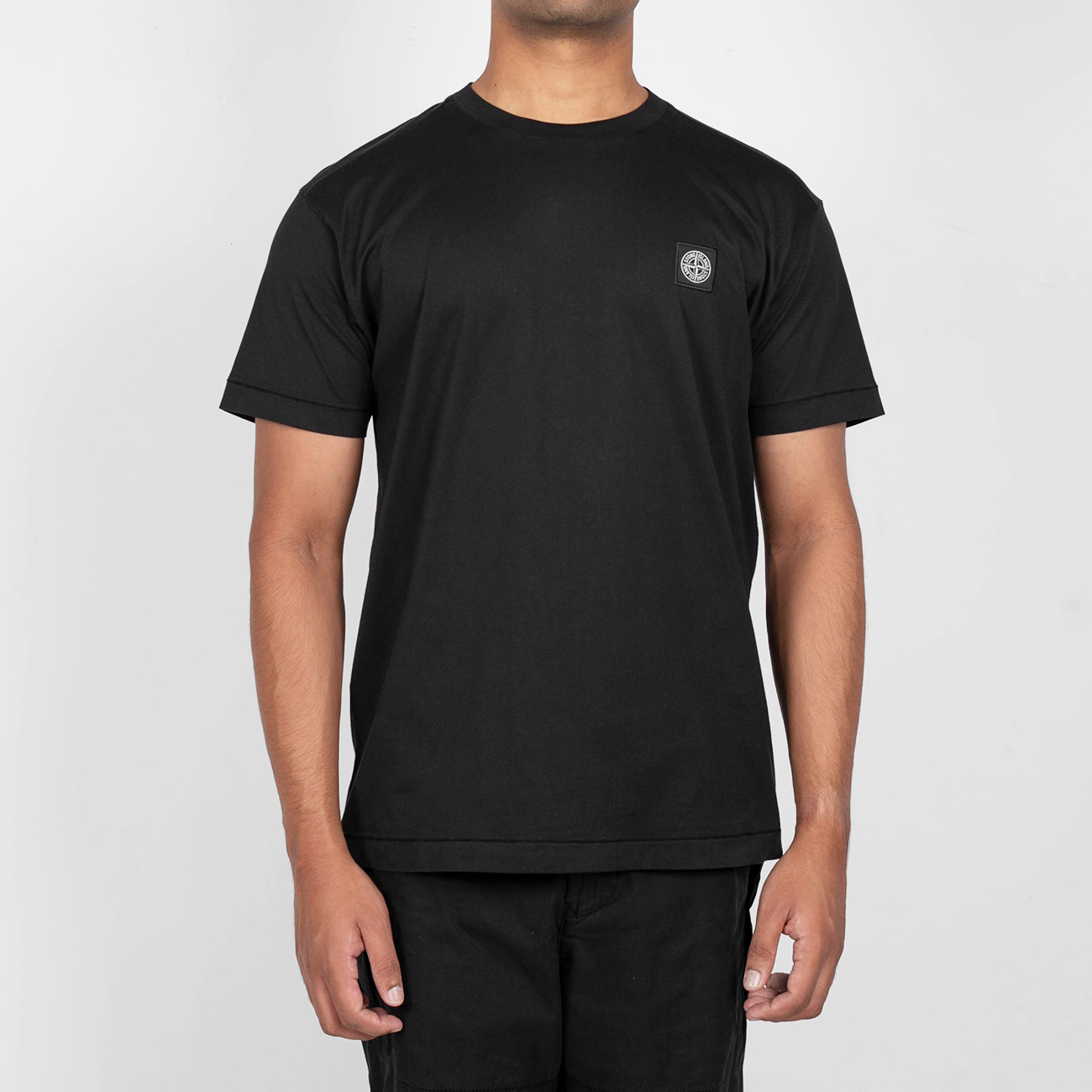T-Shirt SS Compass Patch - Black 2978