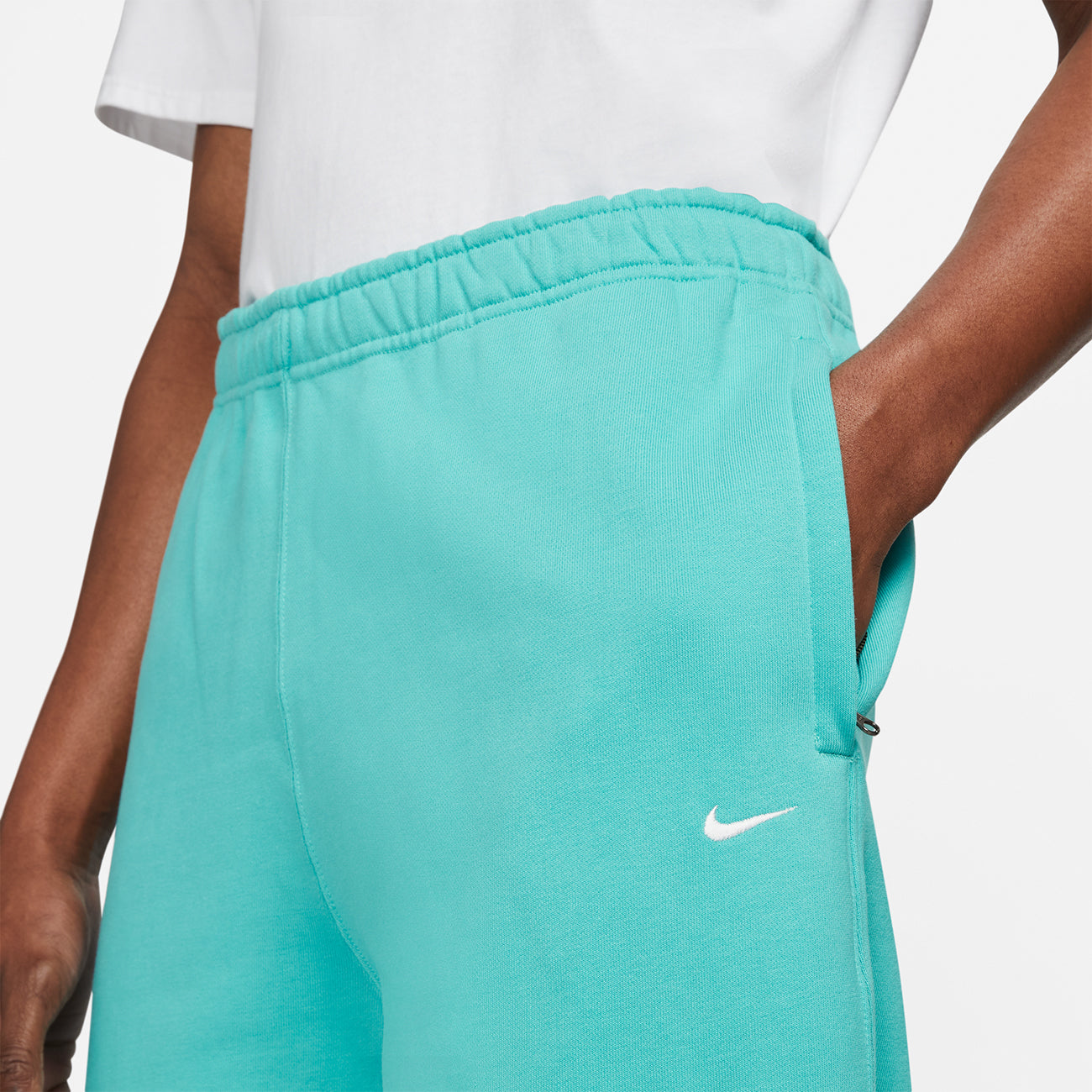Soloswoosh Pant - Washed Teal/White