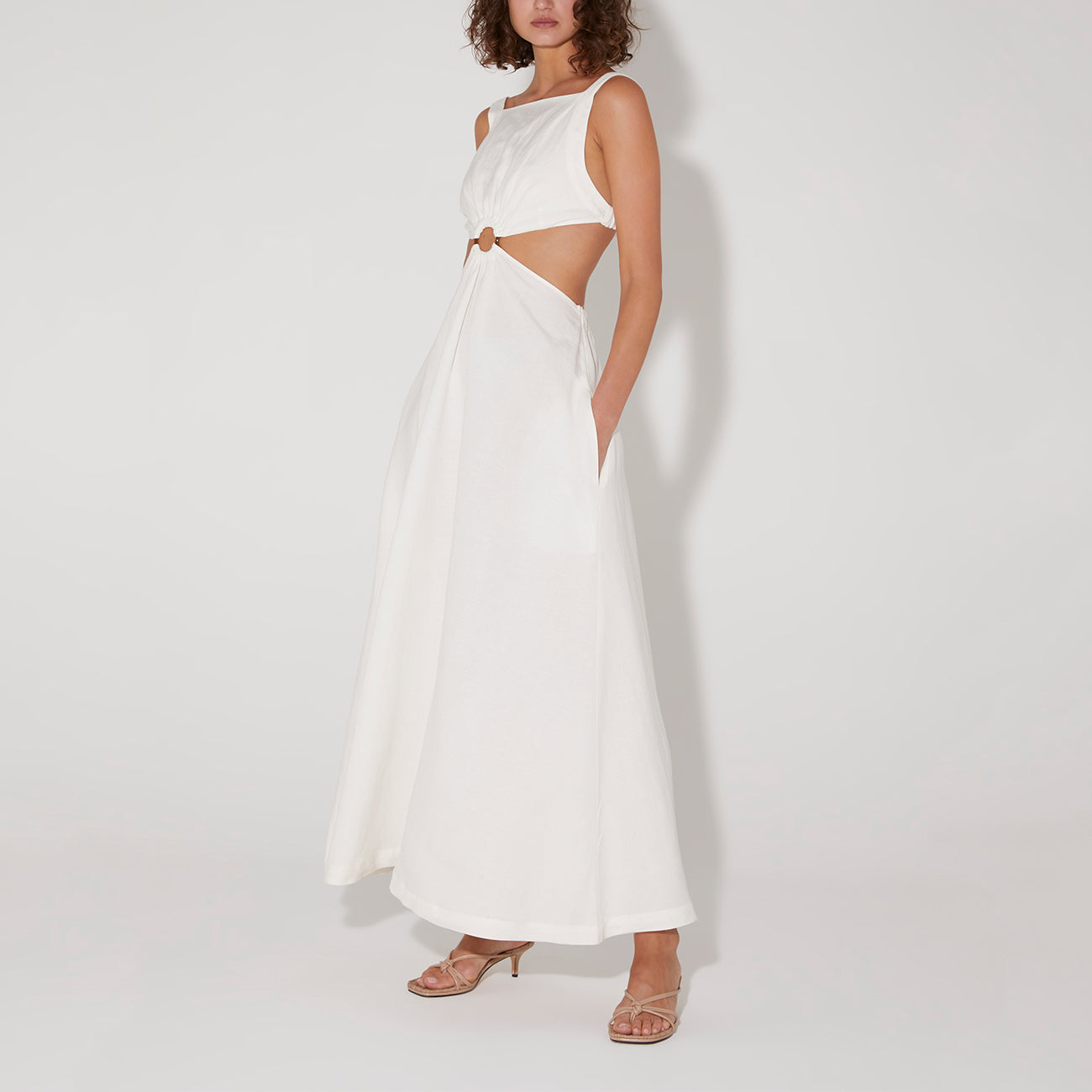 Paros Dress - Ivory