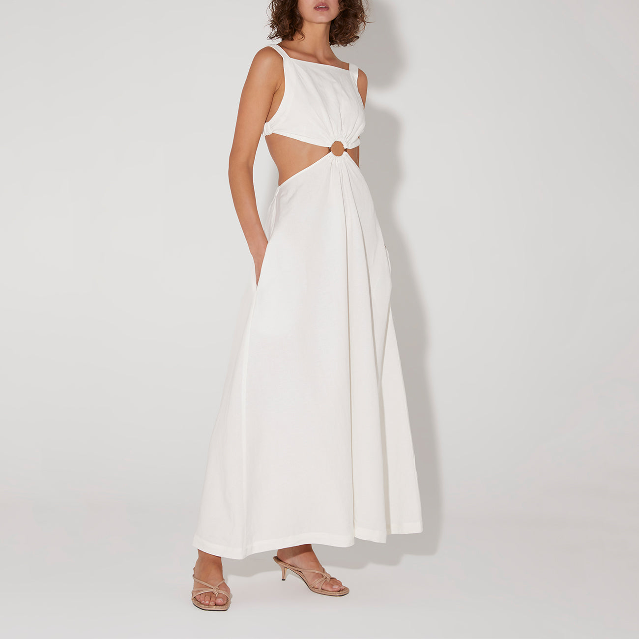 Paros Dress - Ivory